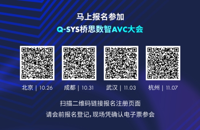 Q-SYS˼ƵӦ缴ϮQ-SYS˼AVC --Ӯںʱ