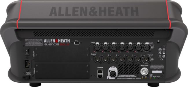 ƳAllen & Heath Avantis̨ϵԱAvantis Soloߴ룬ܲ